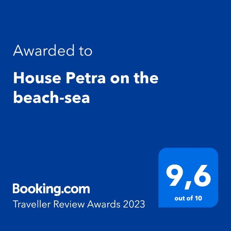 House Petra On The Beach-Sea Cesarica Dış mekan fotoğraf